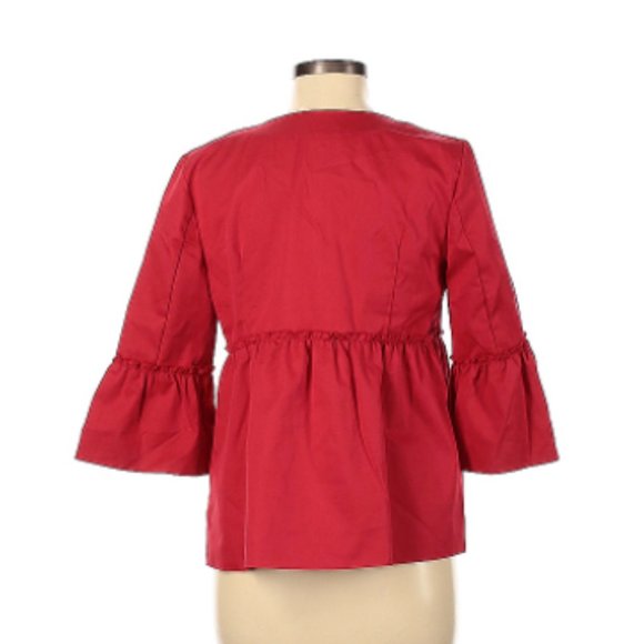 Matty M Ruffle Business Casual Blazer - Picture 2 of 2